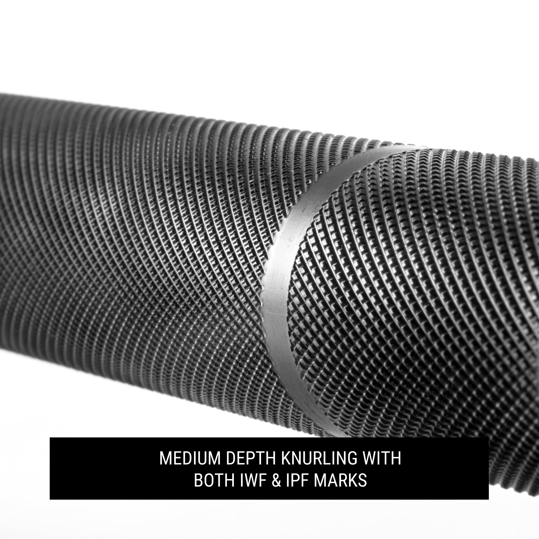 medium depth detail knurling