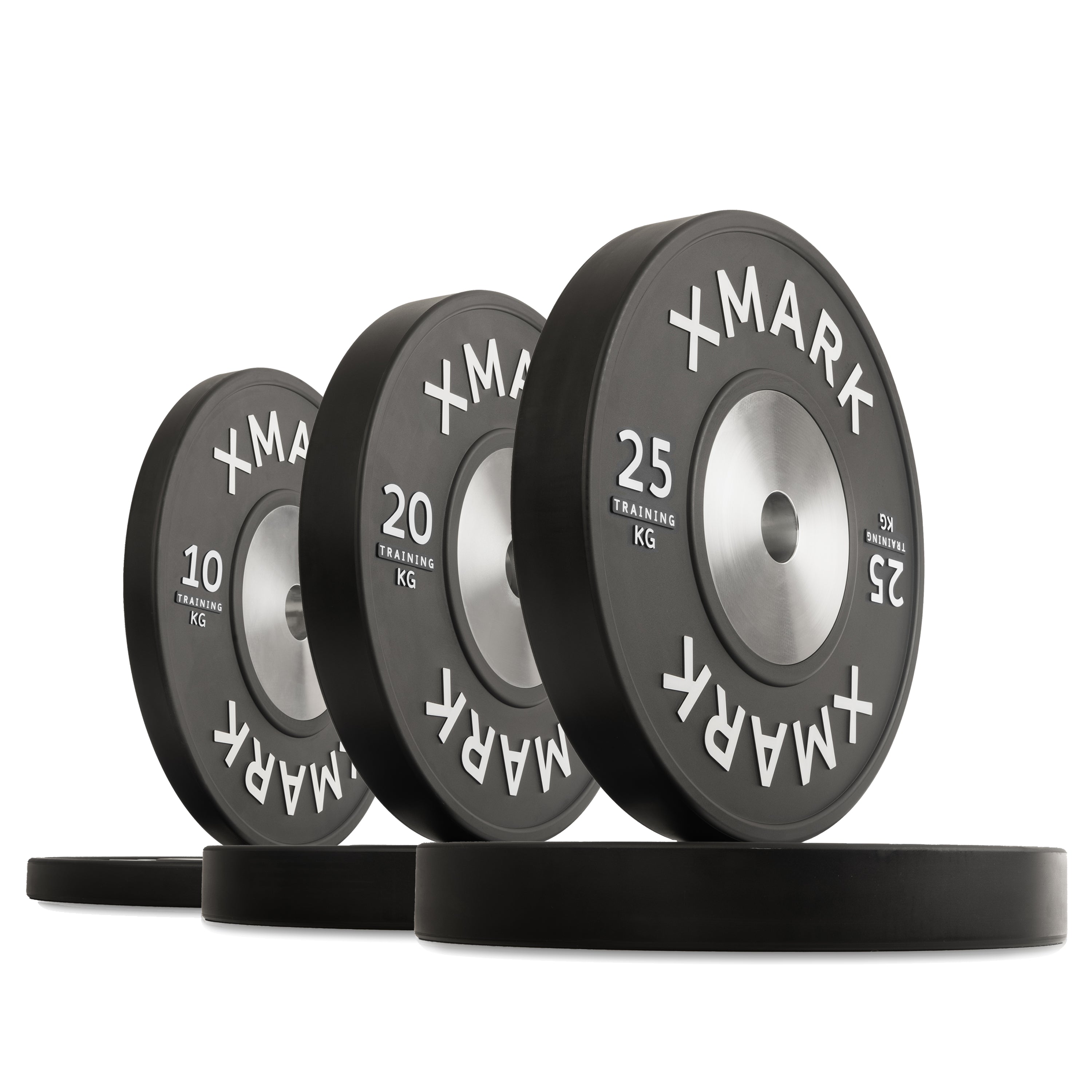 XMARK Black Training Bumper Plates 